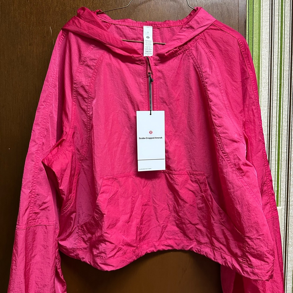 Lululemon Cropped Hooded Anorak Jacket NWT